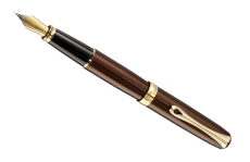 Diplomat Excellence A2 Marrakesh Brown Gold M 14 карат