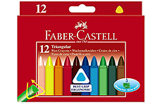 Набор Faber-Castell Triangular (12 восковых карандашей)