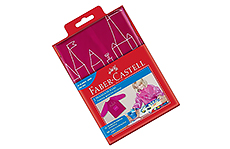 Faber-Castell детский фартук (розовый)