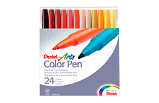 Набор Pentel Color Pen (24 фломастера)