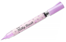 Pentel Milky Brush кисть (пастельный фиолетовый)