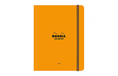 Rhodia Unlimited А5+ (оранжевый, в точку, гибкая обложка)