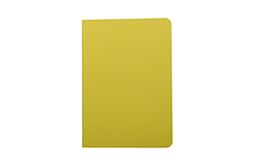 Sketchbook Me нелинованный (желтый с синей вставкой)