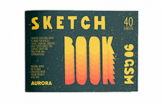 Скетчбук Aurora Sketch (40 листов, 90 г/м2)
