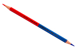 Caran d'Ache Bicolor (красно-синий карандаш)