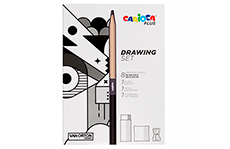 Набор для рисования Carioca Plus (8 карандашей, 2 ластика, точилка)