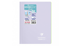 Тетрадь Clairefontaine Koverbook Blush А4 (лиловая обложка, клетка)
