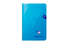 Тетрадь Clairefontaine Mimesys 11х17 (синяя, в клетку)