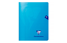 Тетрадь Clairefontaine Mimesys 17х22 (синяя, в линейку)