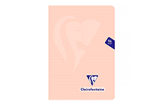 Тетрадь Clairefontaine Mimesys Pastel A5 (коралловая, в линейку)
