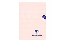 Тетрадь Clairefontaine Mimesys Pastel A5 (бледно-розовая, в линейку)