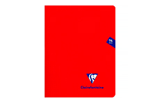 Тетрадь Clairefontaine Mimesys 17х22 (красная, в клетку)