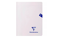 Тетрадь Clairefontaine Mimesys 17х22 (прозрачная, в линейку)