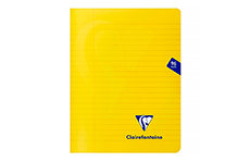 Тетрадь Clairefontaine Mimesys 17х22 (желтая, в линейку)