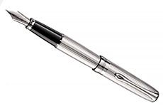 Diplomat Excellence A2 Guilloche Chrome F