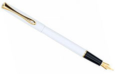 Diplomat Traveller Snow White Gold F (белый корпус, отделка - золото)