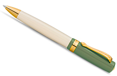 Kaweco Student 60's Swing шариковая (кремовый с зеленым)
