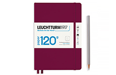 Leuchtturm1917 А5 Port Red 120g (в точку, 120 г/м2, винный)
