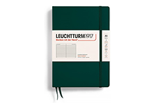 Leuchtturm1917 Medium A5 Forest Green (жесткая обложка, в линейку)