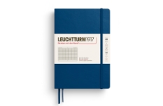 Leuchtturm1917 Limited Edition 2026 Medium A5 Индиго (жесткая обложка, в клетку)