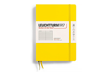 Leuchtturm1917 Medium A5 Lemon (жесткая обложка, в линейку)