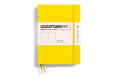 Leuchtturm1917 Medium A5 Lemon (жесткая обложка, нелинованный)