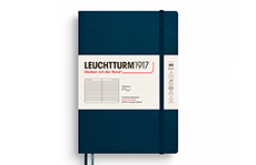 Leuchtturm1917 Softcover Medium A5 Deep Sea (мягкая обложка, в точку, синее море)