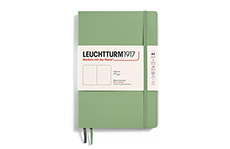 Leuchtturm1917 Softcover Medium A5 Sage (мягкая обложка, нелинованный)