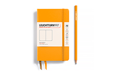 Leuchtturm1917 Pocket A6 Rising Sun (жесткая обложка, в линейку, восходящее солнце)