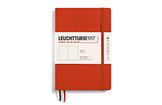 Leuchtturm1917 Softcover Medium A5 Fox Red (мягкая обложка, нелинованный)