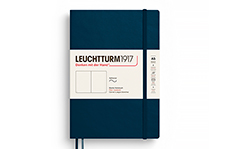 Leuchtturm1917 Softcover Medium A5 Deep Sea (мягкая обложка, нелинованный, синее море)