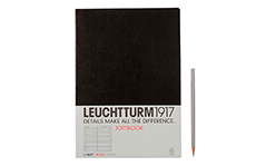 Leuchtturm1917 Jottbook Master A4 Black (мягкая обложка, черный, в линейку)