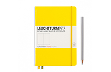 Leuchtturm1917 Medium A5 Lemon (жесткая обложка, желтый, в точку)