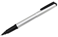 Ohto CR01 0.5 (матовый светло-серый корпус, синие чернила)