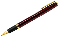 Ohto CR01 0.5 (бордовый корпус, синие чернила)