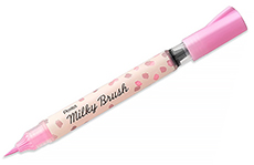 Pentel Milky Brush кисть (пастельный розовый)