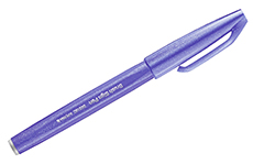 Pentel Touch Brush Pen (сине-фиолетовый)