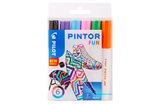 Набор маркеров Pilot Pintor Fun F (6 цветов)