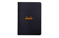 Тетрадь Rhodia Classic A7 (клетка, черный)