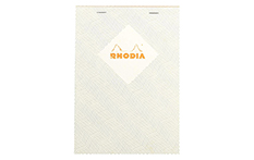 Блокнот Rhodia Heritage №16 Chevrons White (А5, в клетку, 90 гр)
