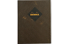Тетрадь Rhodia Heritage Chevrons Black (19х25 см, в клетку, 32 листа)