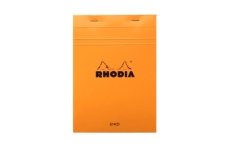 Блокнот Rhodia Basics №16 Orange (14.8х21 см, в линию)