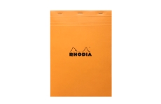 Блокнот Rhodia Basics №18 Orange (21х29.7 см, в клетку)