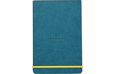 Блокнот Rhodiarama Webnotepad A5 96 листов (кожзам, бирюзовый)