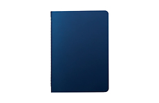 Sketchbook Me нелинованный (синий металлик с серой вставкой)