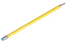 Stabilo Pencil 160 HB (желтый корпус, с ластиком)